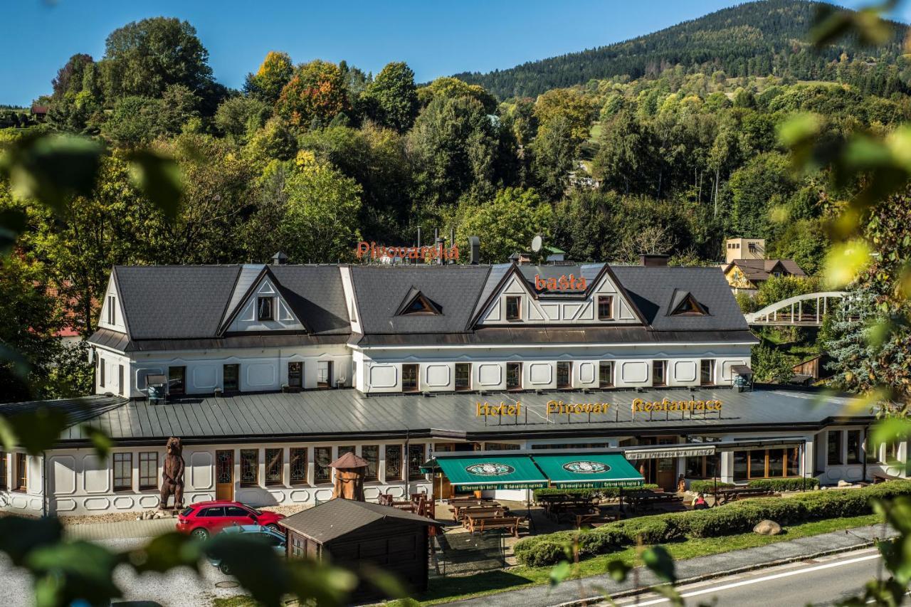 Hotel Pivovarska Basta Vrchlabí Eksteriør billede